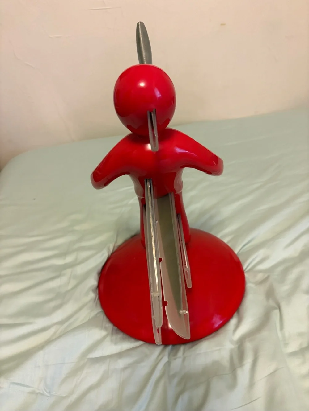 The Ex Voodoo Knife Block, originally designed by Raffaele Iannello